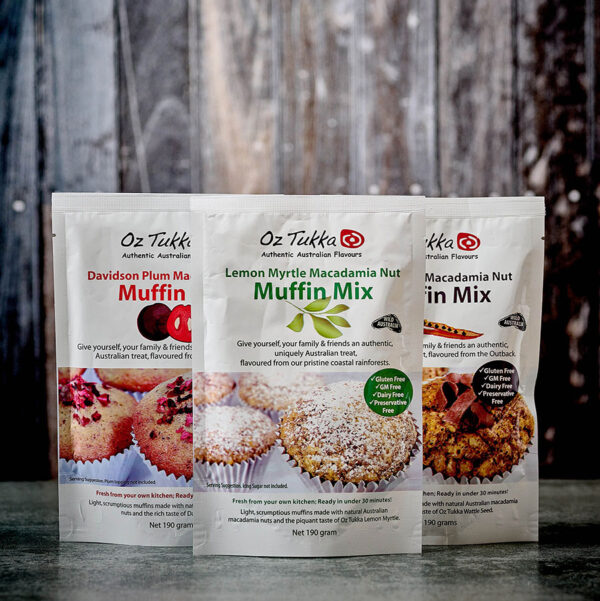 Macadamia Nut Muffin Mix Trio